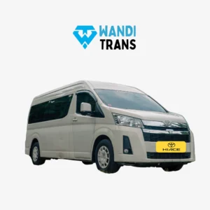 Sewa Toyota Hiace Premio Luxury Wandi Trans