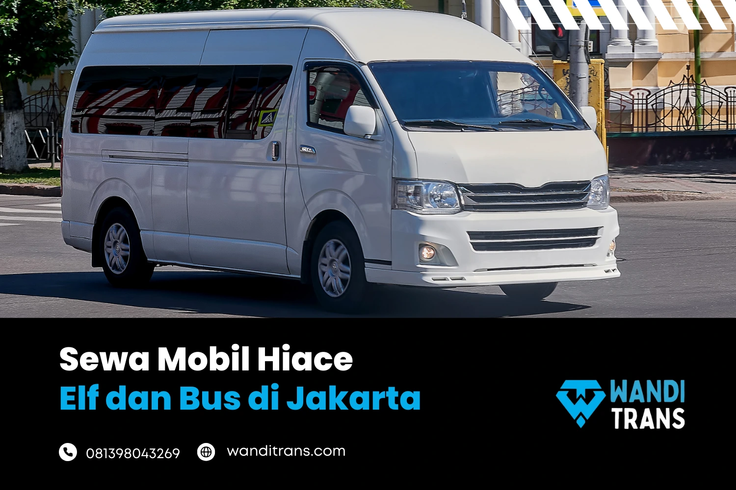 Sewa Mobil Hiace Elf dan Bus di Jakarta