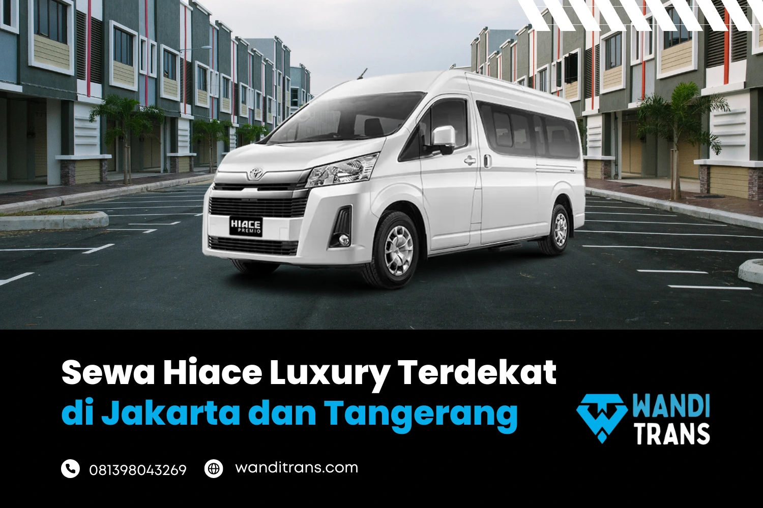 Sewa Hiace Luxury Terdekat di Jakarta dan Tangerang Plus Sopir