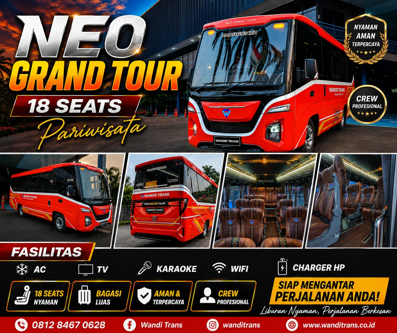 Neo Grand Tour 18 Seats